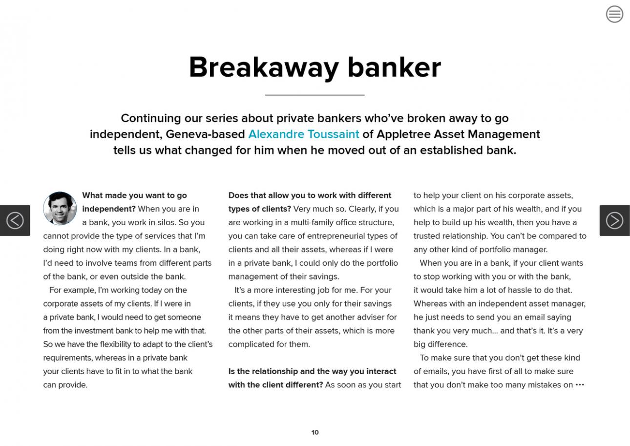 Citywire E-zine Private Banker